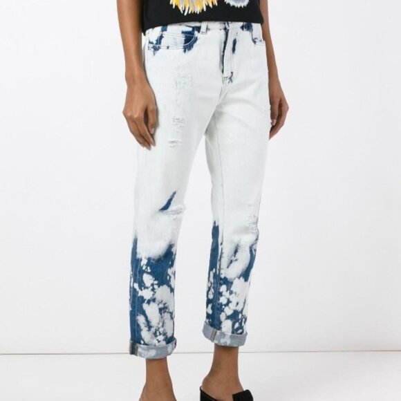 NWT Gucci Hand Bleached Punk Denim Jeans size 28 - Picture 4 of 15